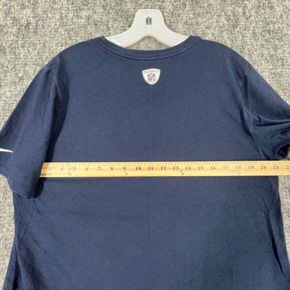 Denver Broncos Shirt Mens Large Nike Tee NFL Football  Dri Fit Athletic Cut - Picture 7 of 9